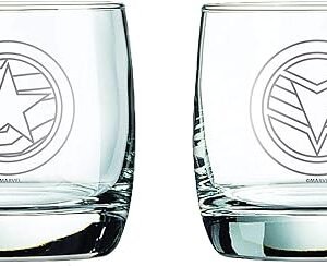 Marvel Whiskey Glasses (Falcon & Winter Soldier)