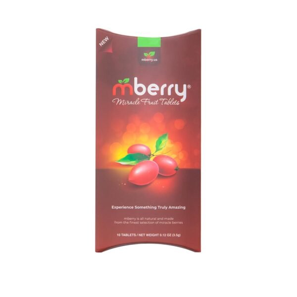 Mberry Miracle Berry Tablets, Fruit Snacks