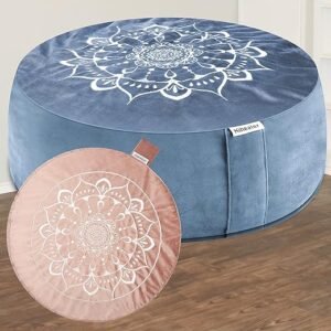 Meditation Cushion with Extra Cover – 16″x16″x5