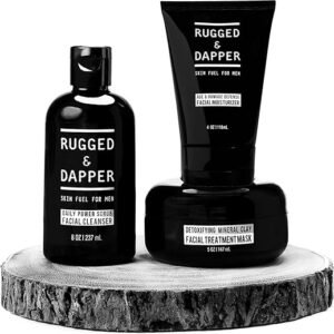 Men's All-In-One Skincare Set: Rugged & Dapper