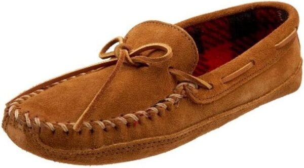 Men's Fleece Slipper by Minnetonka