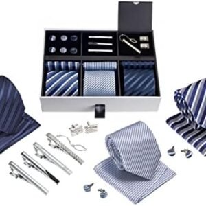 Men’s Gift Tie Set with Accessories