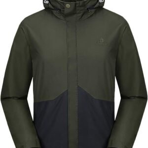 Men’s Lightweight Waterproof Rain Jacket