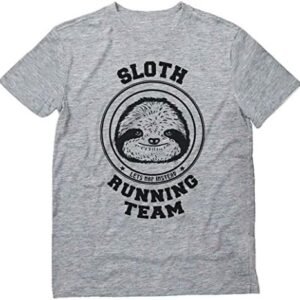 Men’s Sloth Running Team Funny T-Shirt