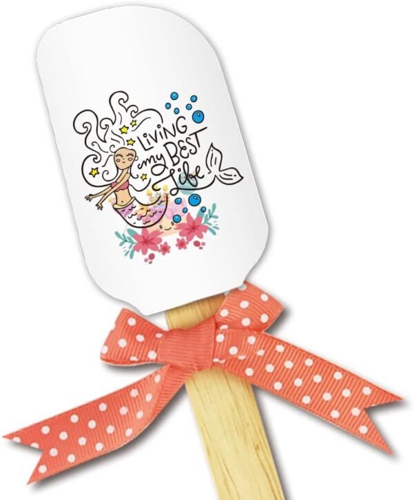 Mermaid Baking Spatulas: Funny Baking Gift