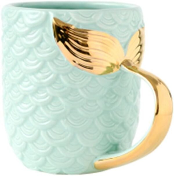 Mermaid Mug: Cute Ceramic Coffee Cup
