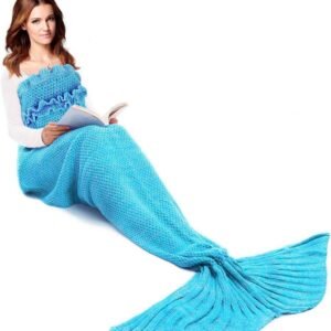 Mermaid Tail Blanket for Kids and Adults