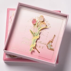 Metal Flower Bookmarks for Teachers