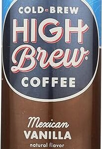 Mexican Vanilla Cold Brew Coffee, 8 Oz (Pack of 12)