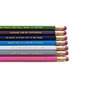 Michelle Obama Quotes Pencil Set