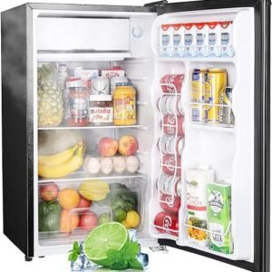 Mini Fridge with Freezer, Single Door
