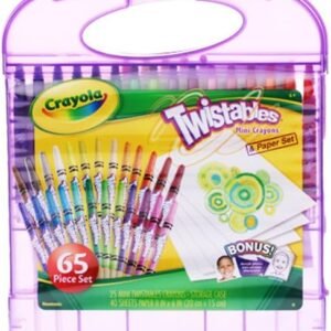 Mini Twistables Crayons & Paper Set