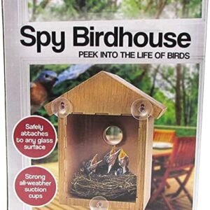 Mirrored Bird House with Suction Cup