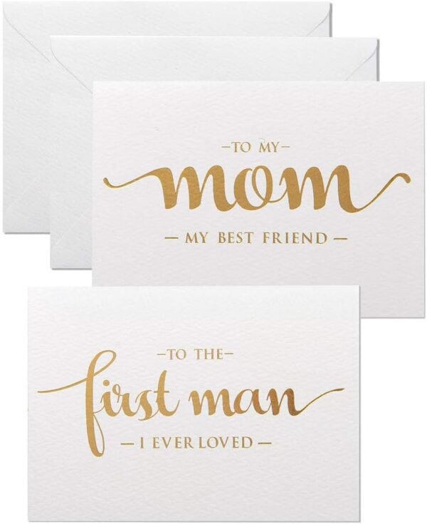 Mom, My First Love Wedding Cards