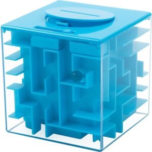 Money Maze Puzzle Box – Blue