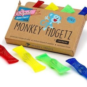 Monkey Fidgetz Mesh-and-Marble Sensory Toy