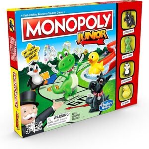 Monopoly Junior Board Game: Fun for Kids!