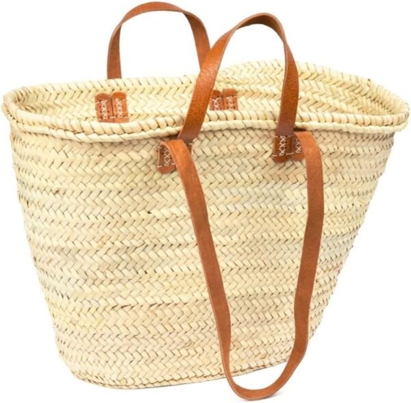 Moroccan Market Basket with Straps