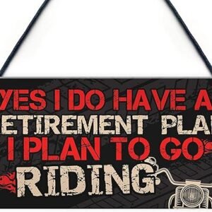 Motorcycle Sign for Man Cave Gifts