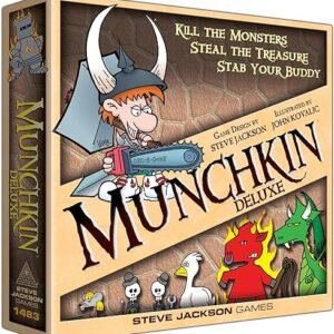 Munchkin Deluxe Board Game – Fun for All Ages!