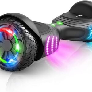 Music-Rhythmed Hoverboard with RGB LED