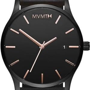 MVMT 45MM Black Rose Analog Watch