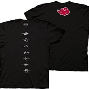 Naruto Shippuden Men’s T-Shirt Akatsuki Print