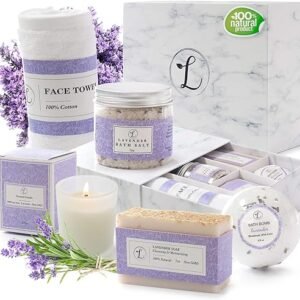 Natural Spa Gift Set with Lavender