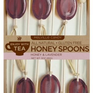 Natural Tea Honey Spoons & Lollipops