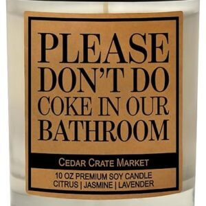 Neighbor Holiday Gift | Funny Housewarming Candle