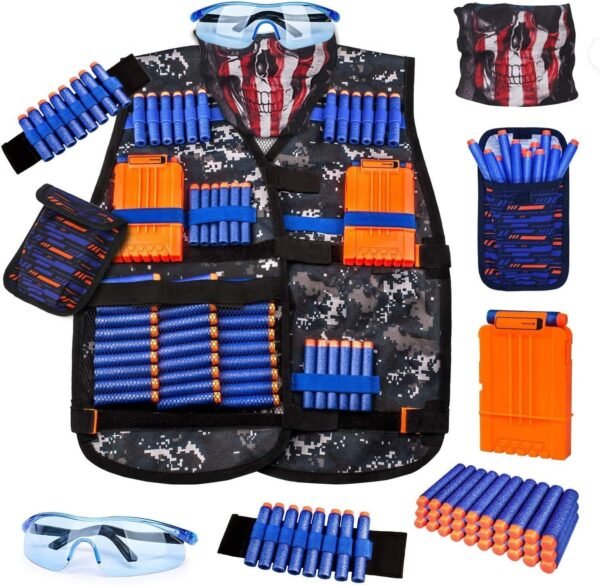 Nerf Kids Tactical Vest Kit