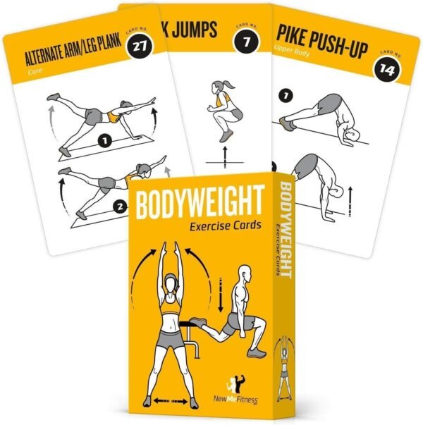 NewMe Fitness Bodyweight Workout Cards