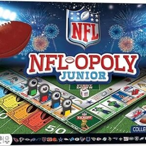 NFL-Opoly Junior Board Game, Collector’s Edition