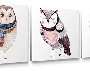 Niwo Owl Combo Canvas Wall Art