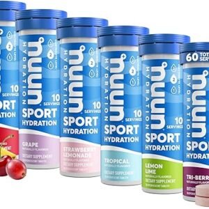 Nuun Sport Electrolyte Tablets, Variety Pack