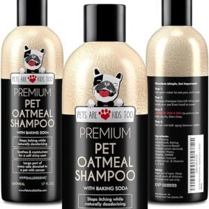 Oatmeal Dog Shampoo & Conditioner for Pets