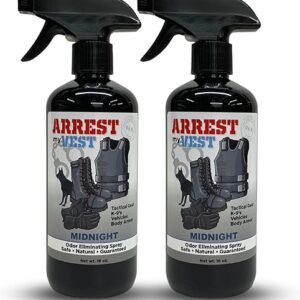 Odor-Eliminating Spray for Body Armor and Tactical Gear