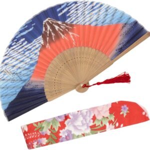 OMyTea® Folding Hand Held Fan