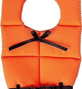 Orange Life Preserver Wine Bottle Cover