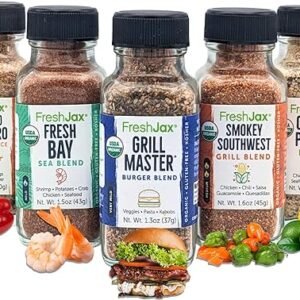 Organic Grill Seasoning Gift Set