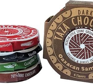 Organic Mexican Stone Ground Chocolate, Variety Pack