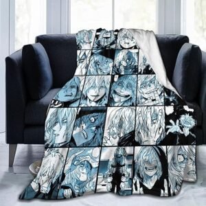 OUSSIRRO Anime Fleece Throw Blanket