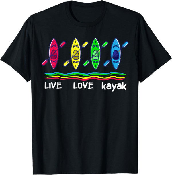 Outdoor Funny Kayak Boating T-Shirt