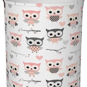 Owl Laundry Basket, Collapsible Storage Bin