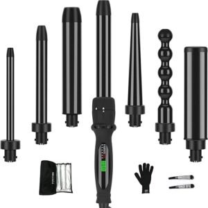 PARWIN PRO 7-in-1 Curling Wand Set