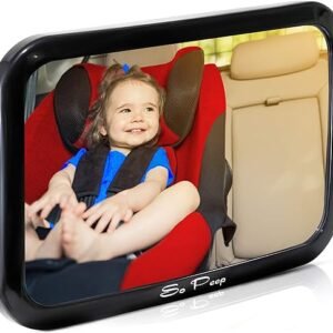 Peep Baby Car Mirror – Adjustable Safety Mirror