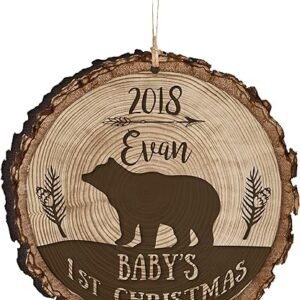 Personalized Baby’s First Christmas Ornament