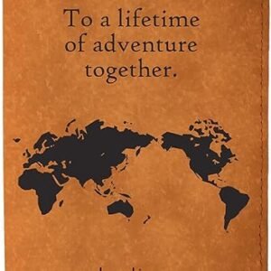 Personalized Couple Passport Holder Set