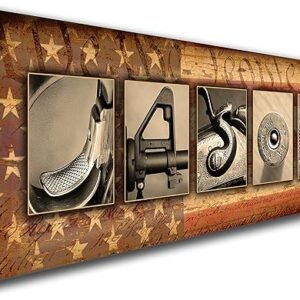 Personalized Firearm Name Art Print