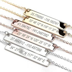 Personalized Friendship Name Necklace – Gold/Silver/Rosegold